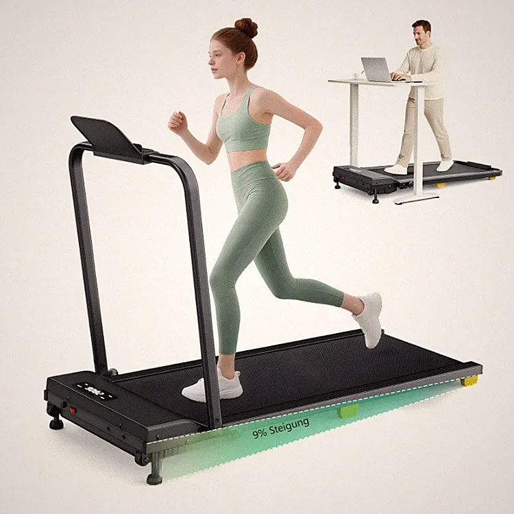 Laufband UREVO S1 Klappbar 2 5 PS Bluetooth Steigung schwarz Fitnessgerät, 9
