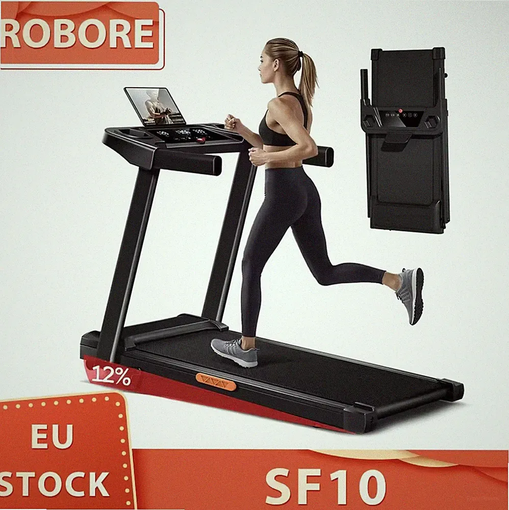ROBORE SF10 Laufband 3,0 PS 12 km/h 12% Steigung Faltbar LED Display Neu