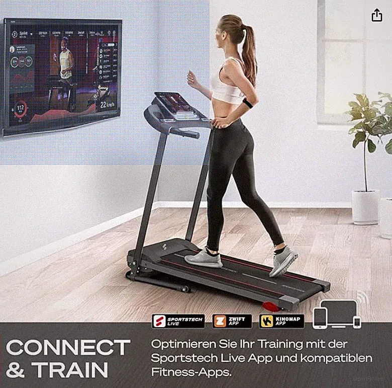 Sportstech F10 / sWalk Plus Laufband für Zuhause klappbar in OVP