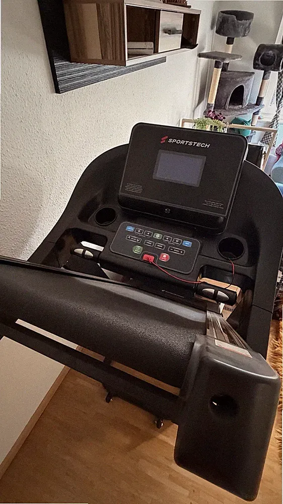 Sportstech F37s elektrisches Laufband klappbar 16 km/h 12 Programme 120 kg
