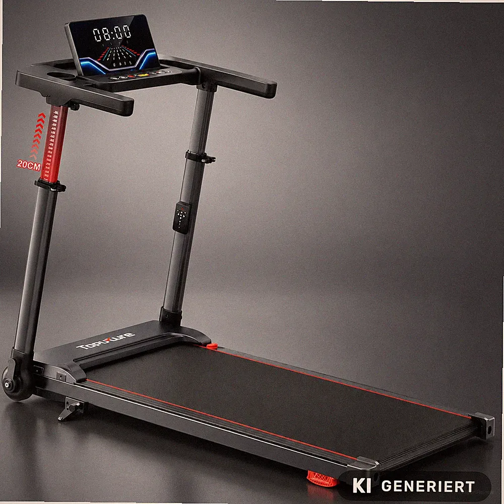 Toputure Elektrisches Laufband 1–12km/h Steigung bis 10 % Klappbar NEU OVP