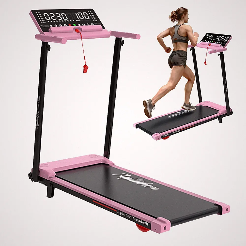 Treadmill Laufband Elektrisch Mit APP Klappbar 1-12 km/h Walking Pad Bis 120 kg