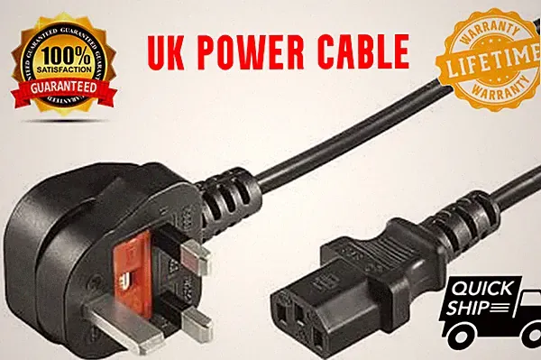 UK Stromkabel Kabel Leitung Stecker für JOvicx Q2S Plus faltbares tragbares Laufband