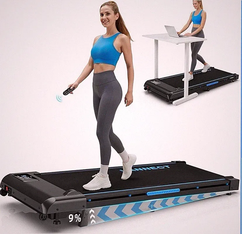 VANNECT elektrisches Laufband 2,75 PS, 150 kg, klappbar, Fernbedienung