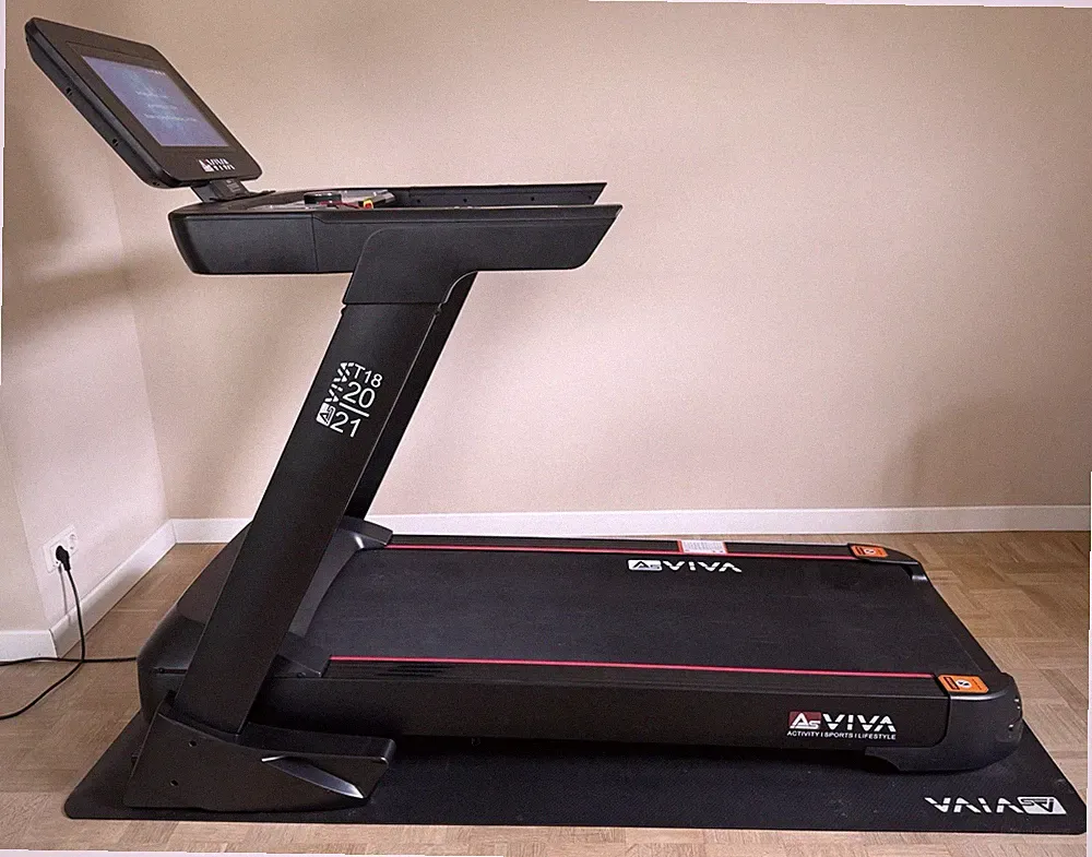 Viva T18 Profi Laufband incl. Monitor Toutchscreen, Klappbar